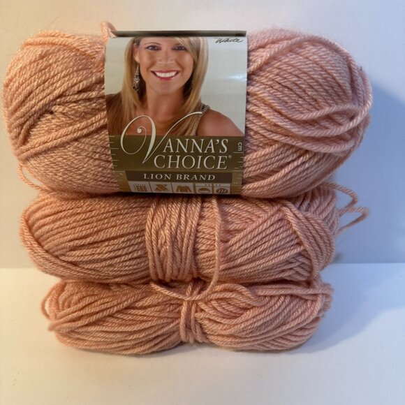 Lion Brand Other - ~2 Skein Vanna's Choice Yarn - Pink